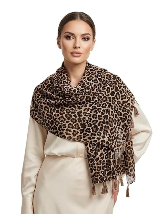 Premium Multicolor Fancy Scarf Lightweight & Comfortable for All Seasons (180x55CM)